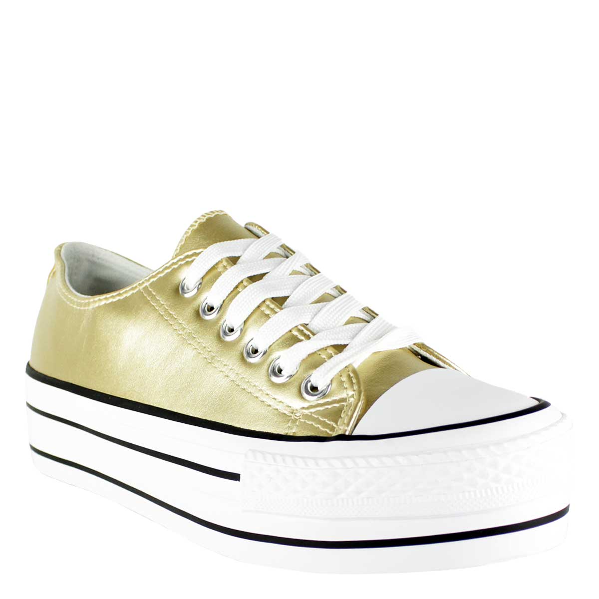 Zapatilla Atenas Dorada