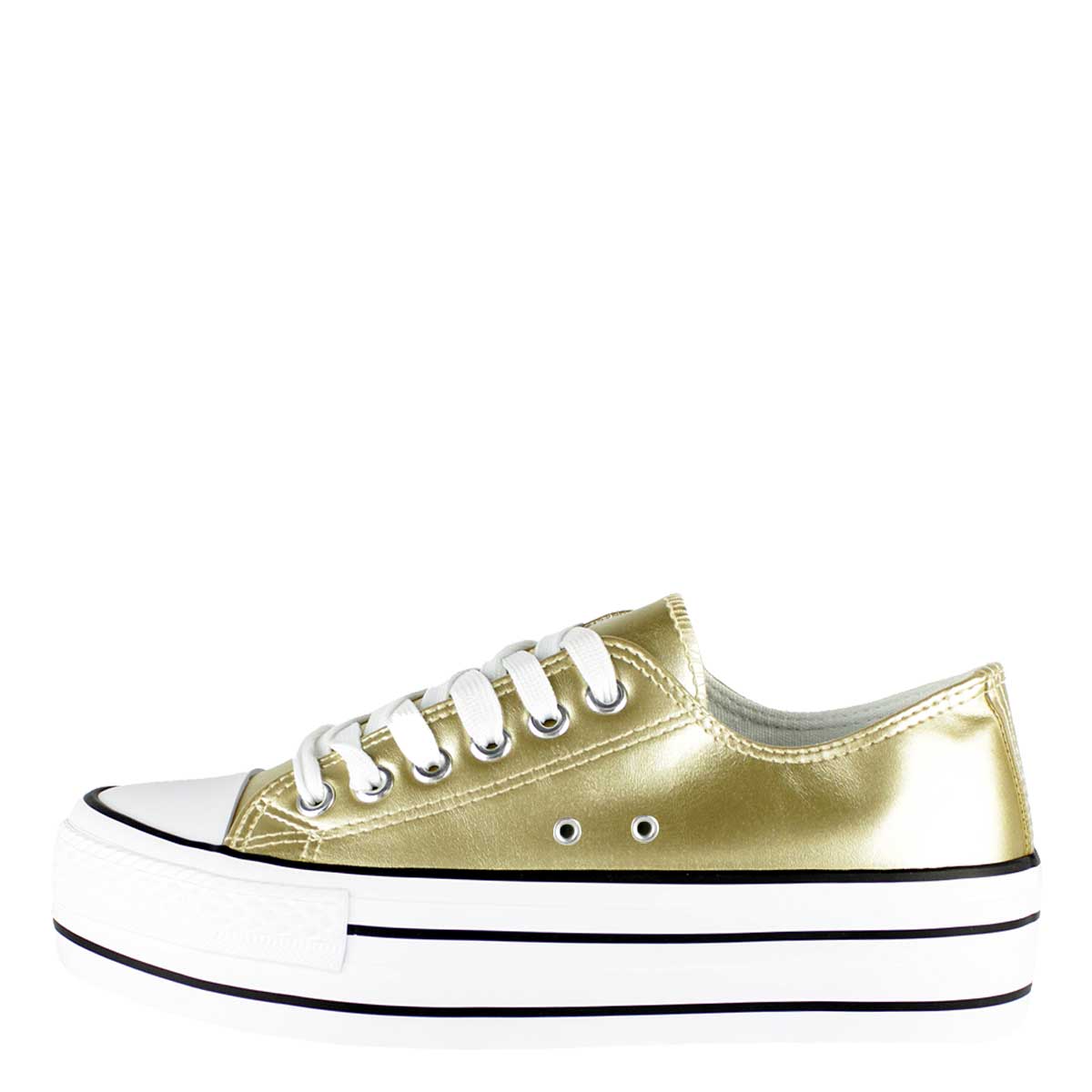 Zapatilla Atenas Dorada