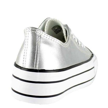 Zapatilla Atenas Plateada