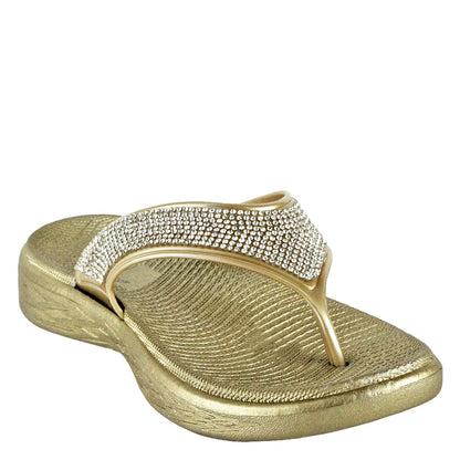 Sandalia Blanche Dorada