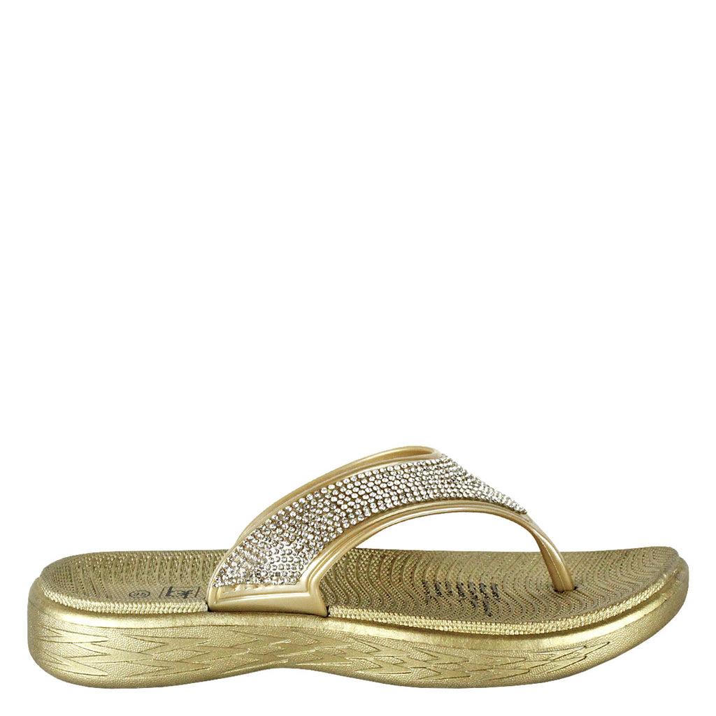 Sandalia Blanche Dorada