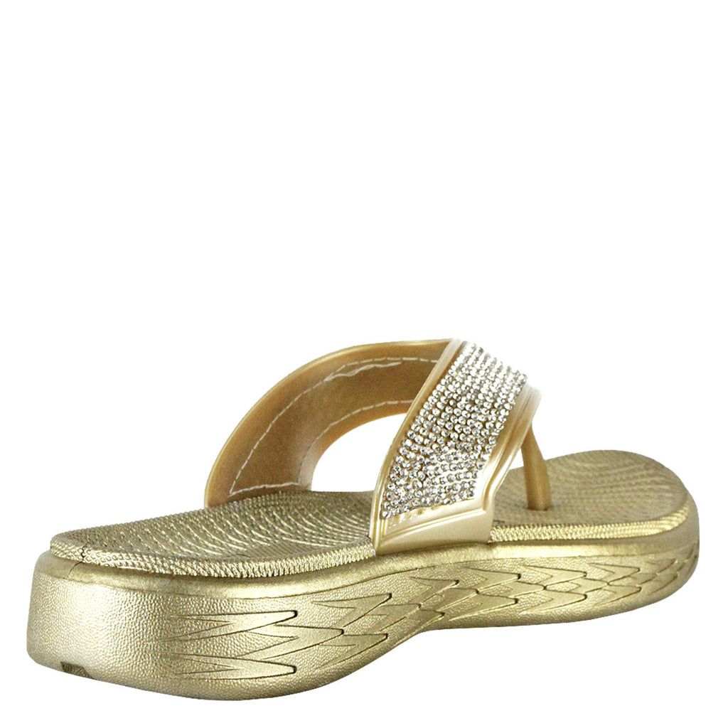 Sandalia Blanche Dorada