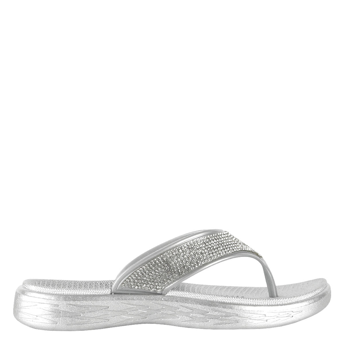 Sandalia Blanche Plateada