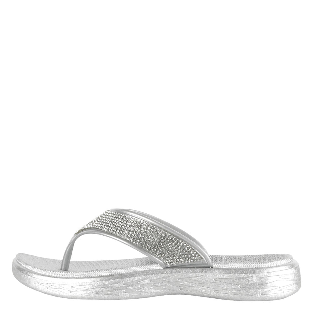 Sandalia Blanche Plateada