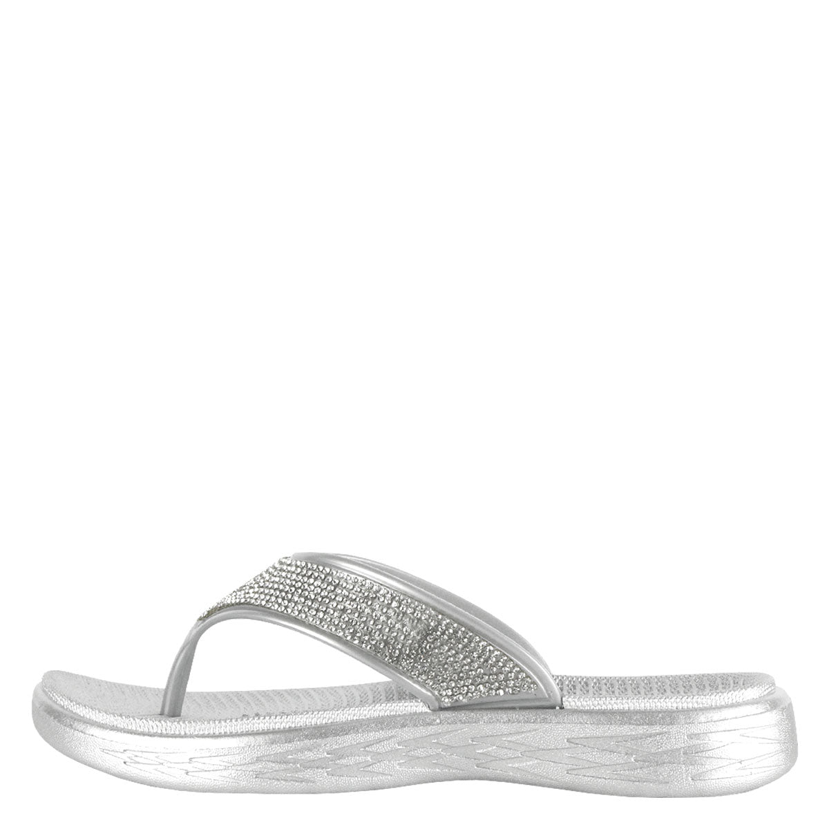 Sandalia Blanche Plateada