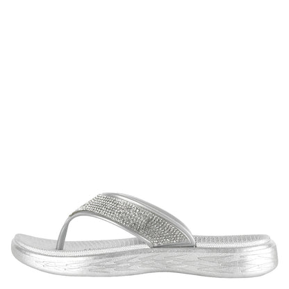 Sandalia Blanche Plateada