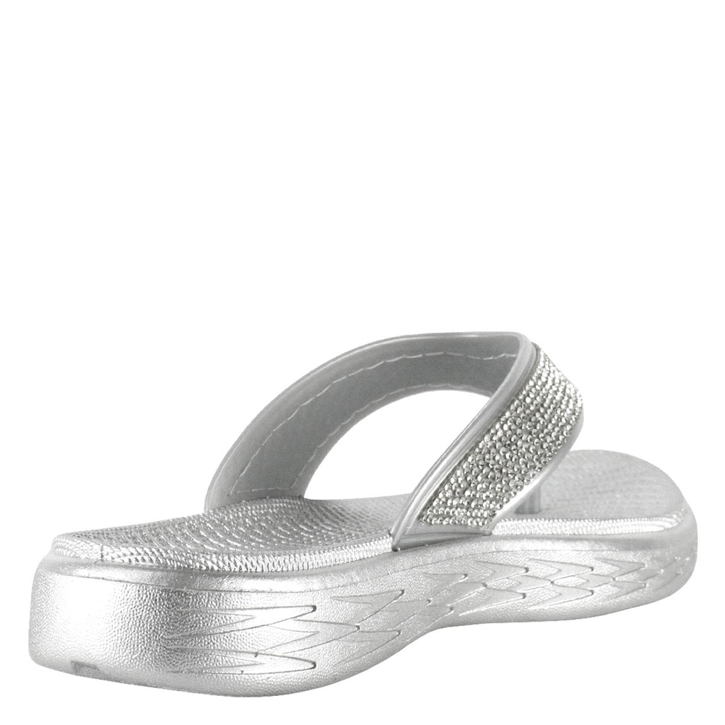 Sandalia Blanche Plateada