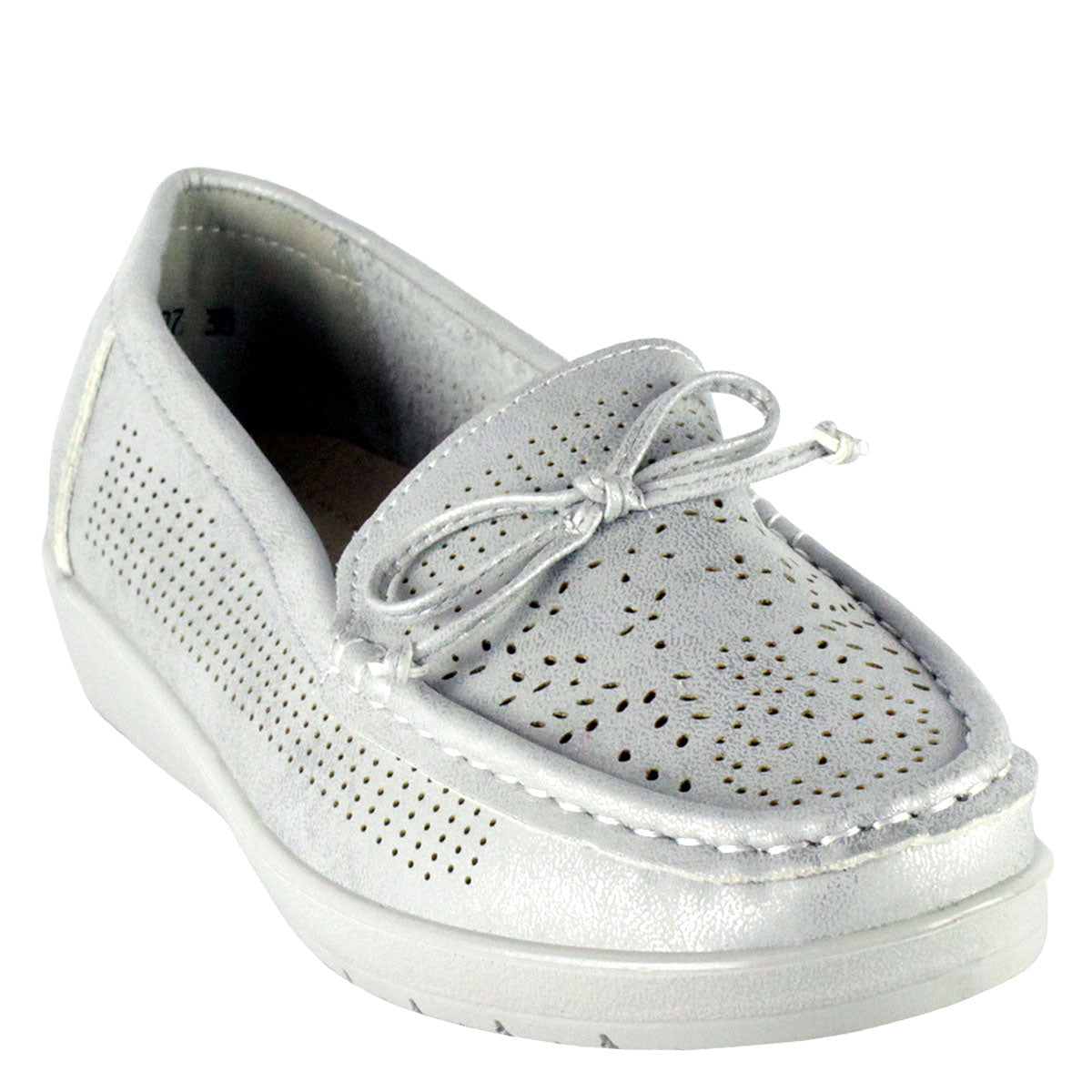 Mocasín Brisa Plateado