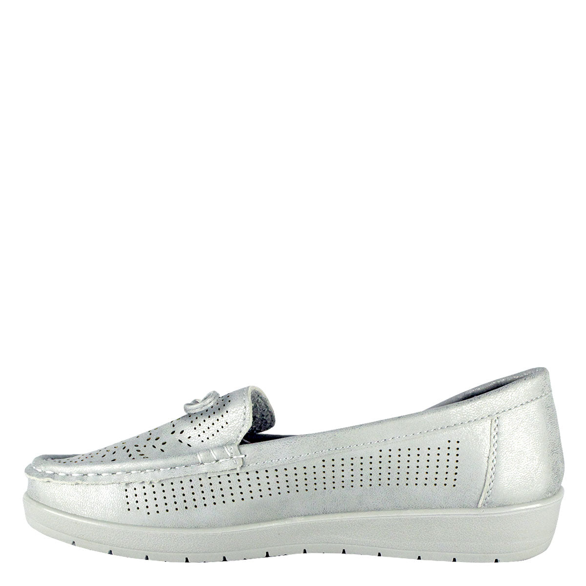 Mocasín Brisa Plateado