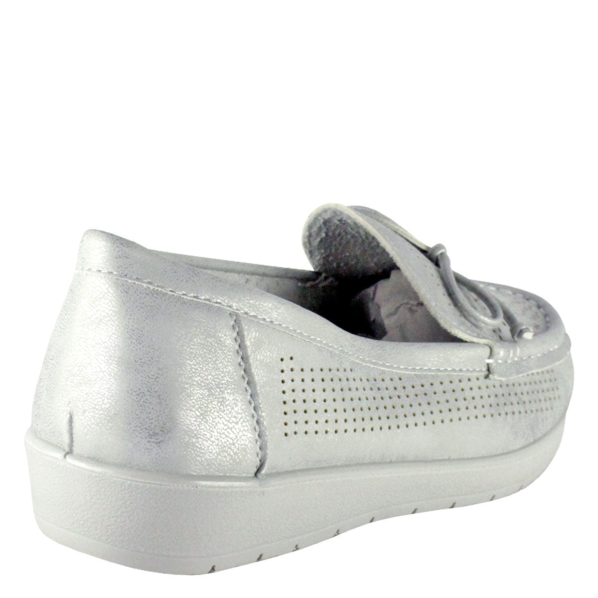 Mocasín Brisa Plateado