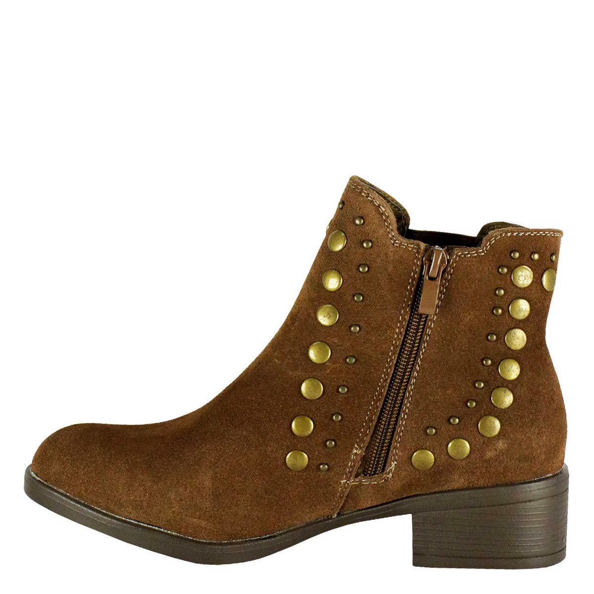 Botín Dante de Cuero Café