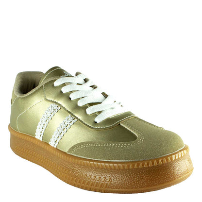 Zapatilla Cher Dorada