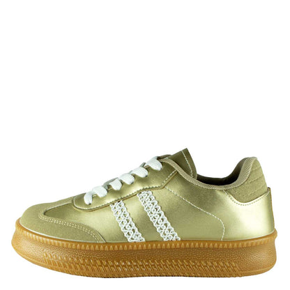 Zapatilla Cher Dorada