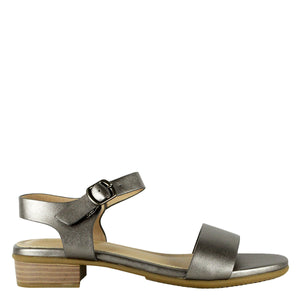 Sandalia Ema Plateada