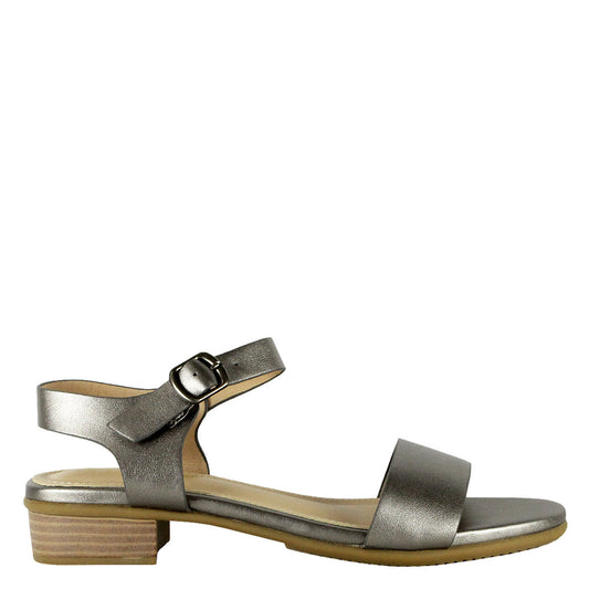 Sandalia Ema Plateada