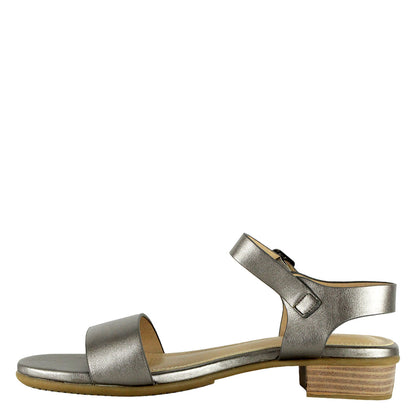 Sandalia Ema Plateada