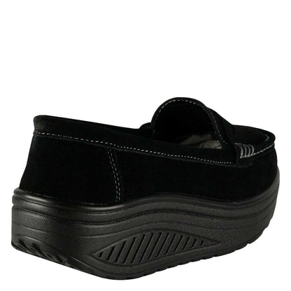 Mocasín Emanuel Negro de Cuero