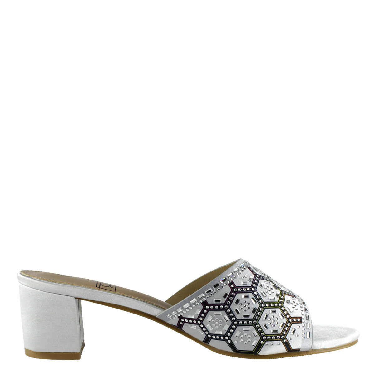 Sandalia Giulia Plateada