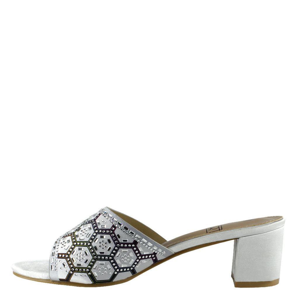 Sandalia Giulia Plateada