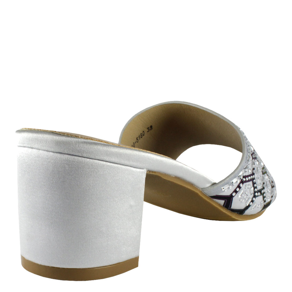 Sandalia Giulia Plateada