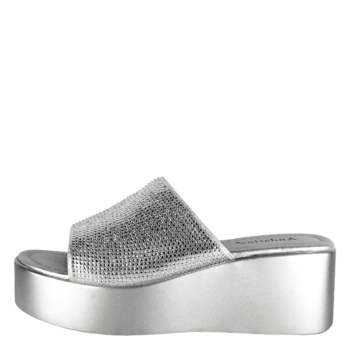 Sandalia Glam Plateada