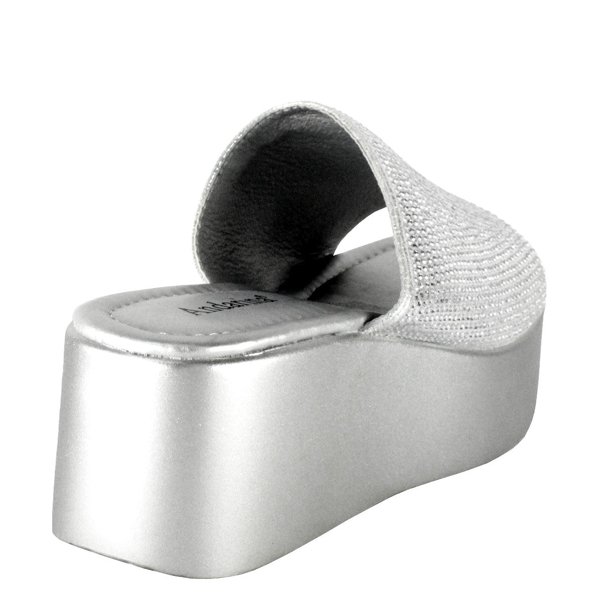 Sandalia Glam Plateada