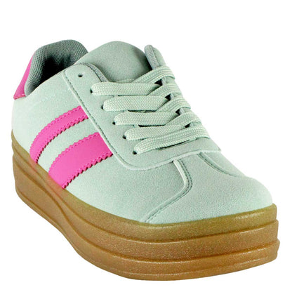 Zapatilla Jersey Verde Menta