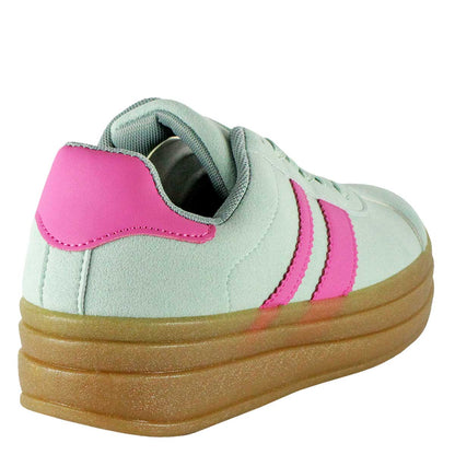 Zapatilla Jersey Verde Menta