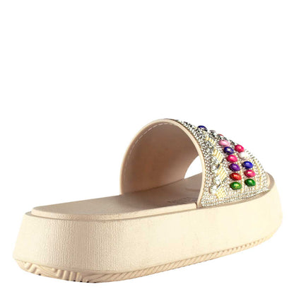 Sandalia Joanne Beige