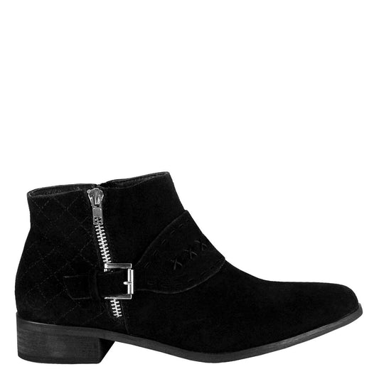 Botín Lorenzo Negro de Cuero