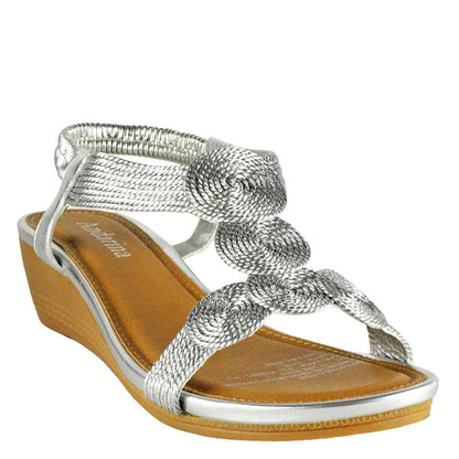 Sandalia Mariana Plateada