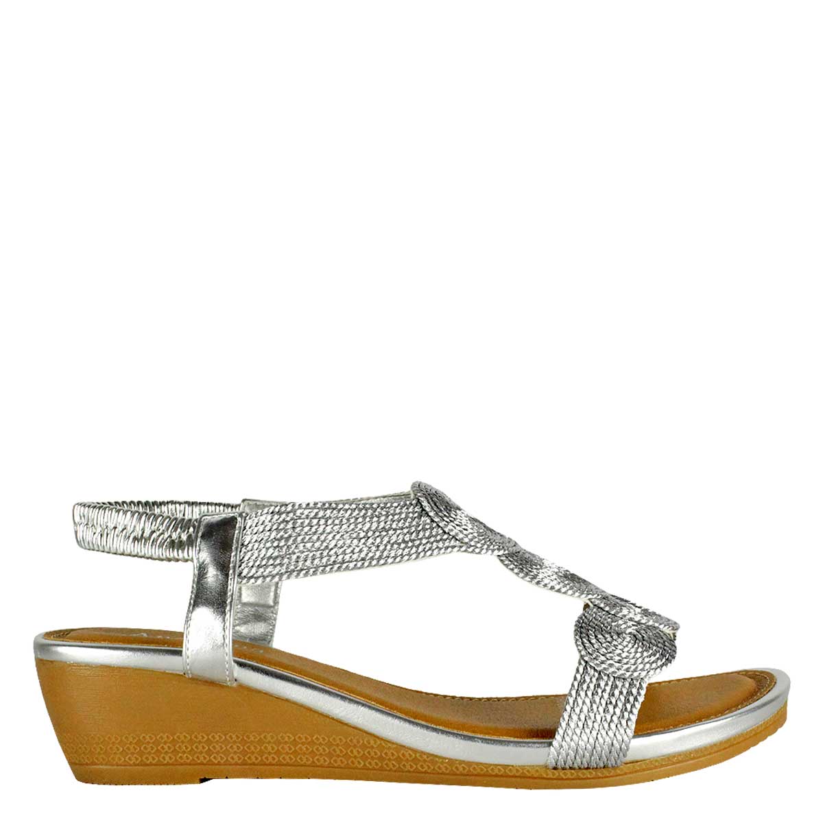 Sandalia Mariana Plateada