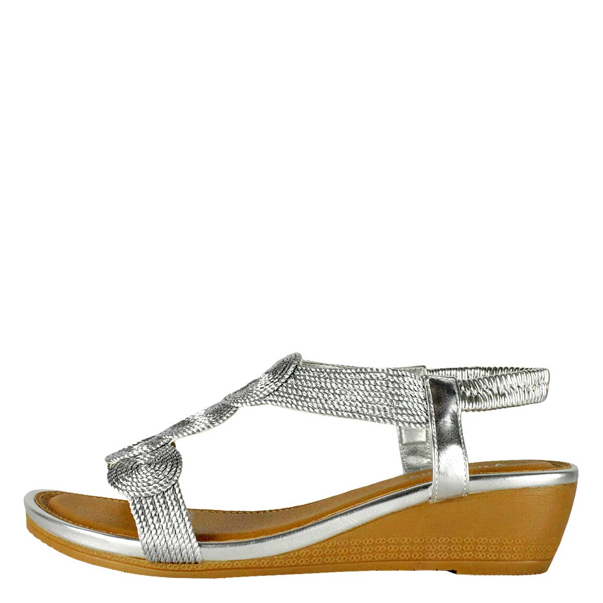 Sandalia Mariana Plateada
