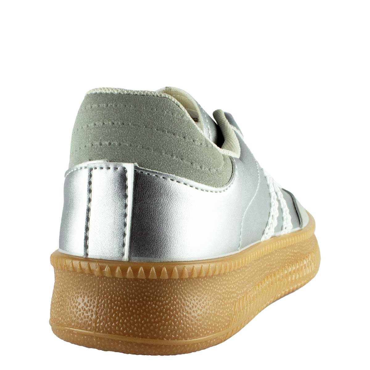 Zapatilla Cher Plateada