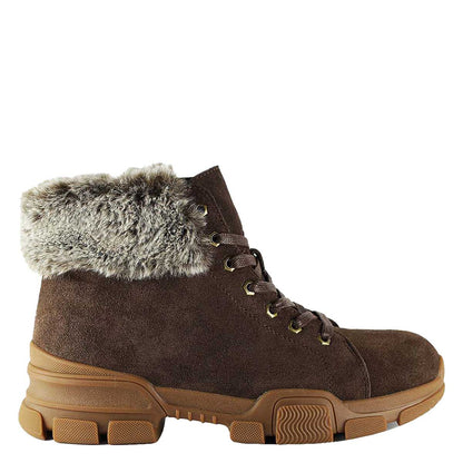 Botín Mauriz de Cuero Café