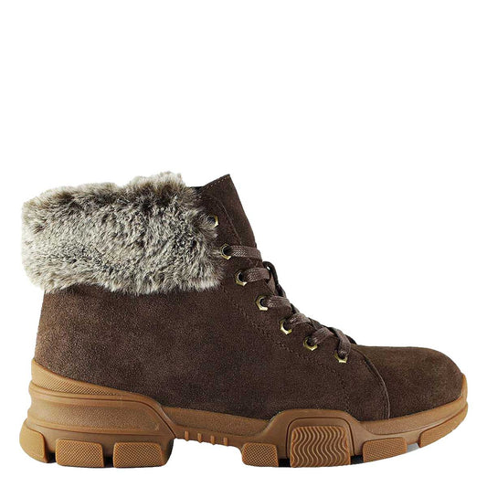 Botín Mauriz de Cuero Café