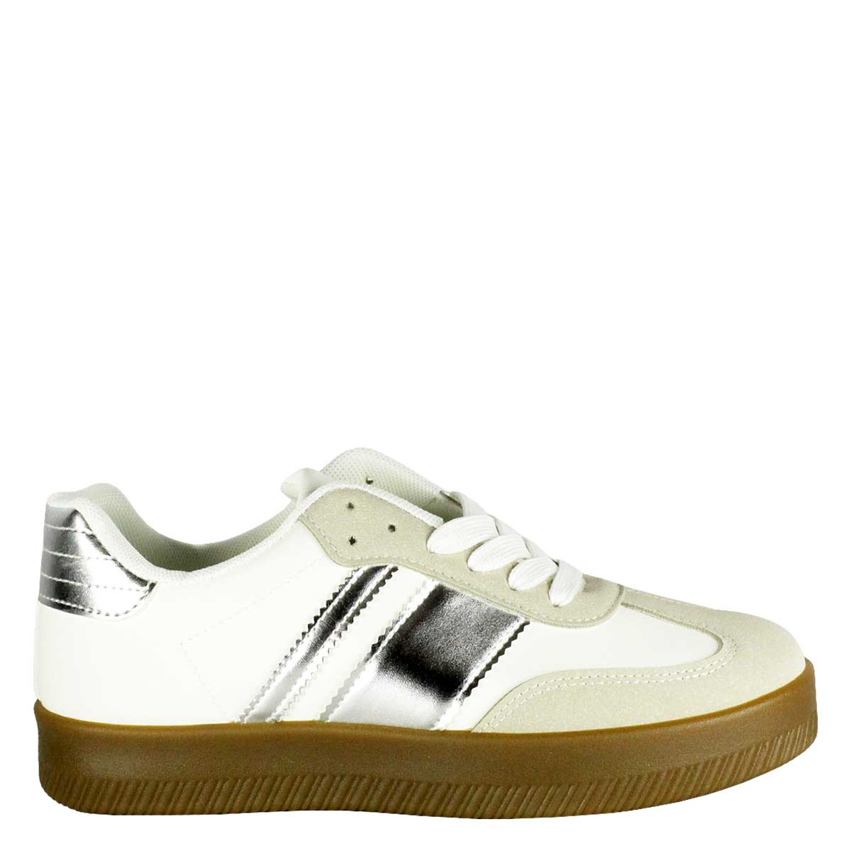 Zapatilla Santa Fe Plateada