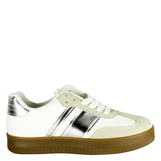 Zapatilla Santa Fe Plateada