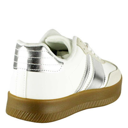 Zapatilla Santa Fe Plateada